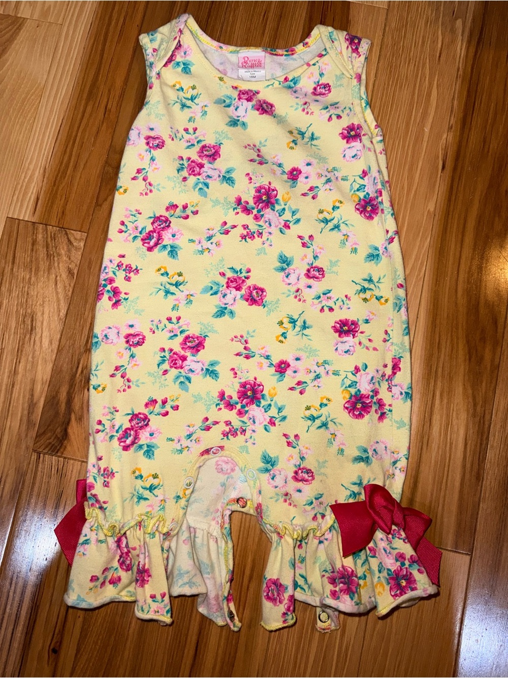 Ricrac & Ruffles Romper size 18 month